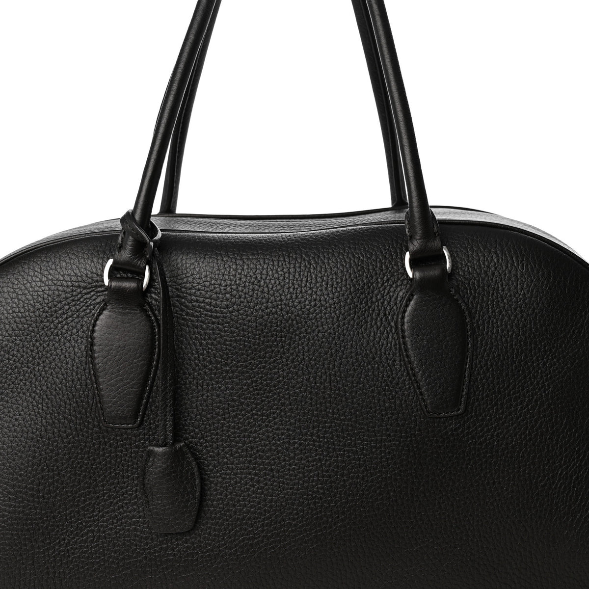 The Row Matte Grained Calfskin India 15.75 Wood Brown 7 of 10