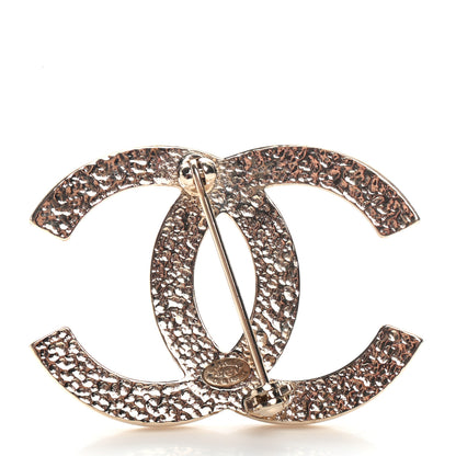 Chanel Pearl CC Brooch Gold 3 of 4