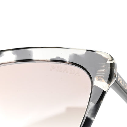Prada Acetate Cat Eye Sunglasses SPR 01V Grey 7 of 8