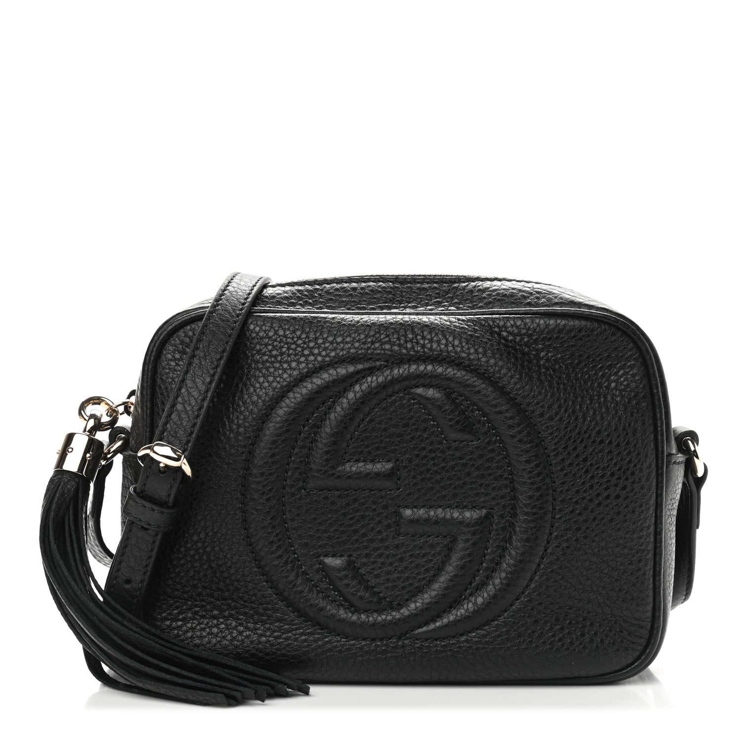 Gucci Pebbled Calfskin Small Soho Disco Bag Black 1 of 10
