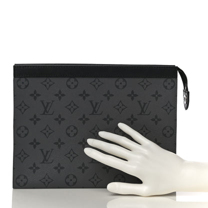 Louis Vuitton Monogram Eclipse Reverse Pochette Voyage MM 2 of 9