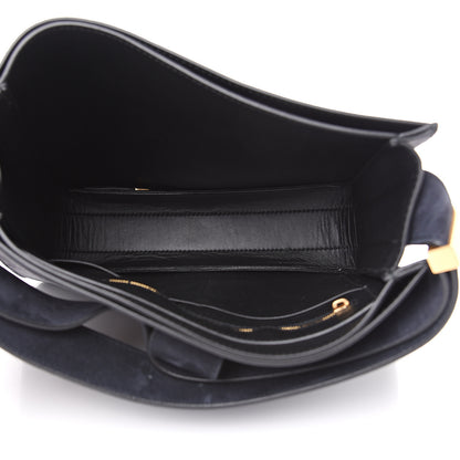 Bottega Veneta Suede Medium Marie Bag Navy 4 of 9