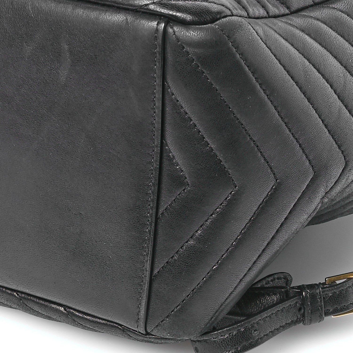 Saint Laurent Lambskin Matelasse Monogram Joe Backpack Black 10 of 10