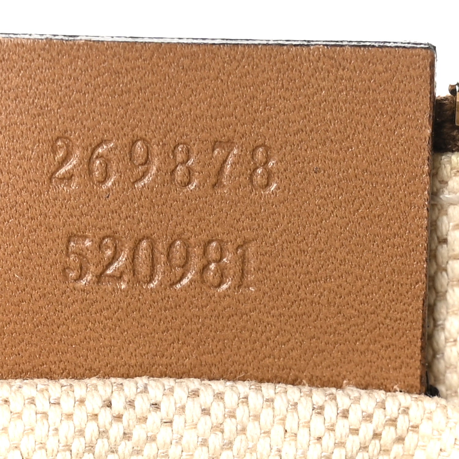 Gucci Monogram Small Craft Tote Light Brown 8 of 12
