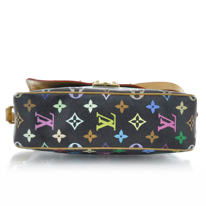 Louis Vuitton Monogram Multicolor Sologne Black 5 of 9
