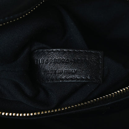 Saint Laurent Lambskin Matelasse Monogram Medium Niki Chain Satchel Black 8 of 11