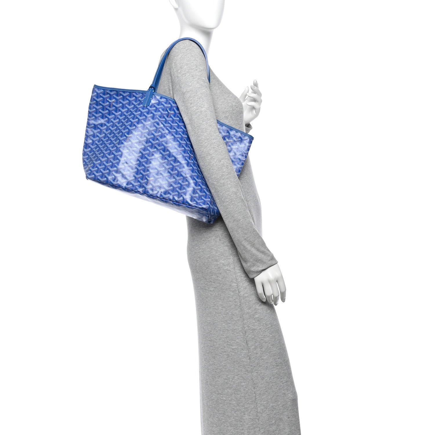 Goyard Goyardine Saint Louis PM Sky Blue 2 of 11
