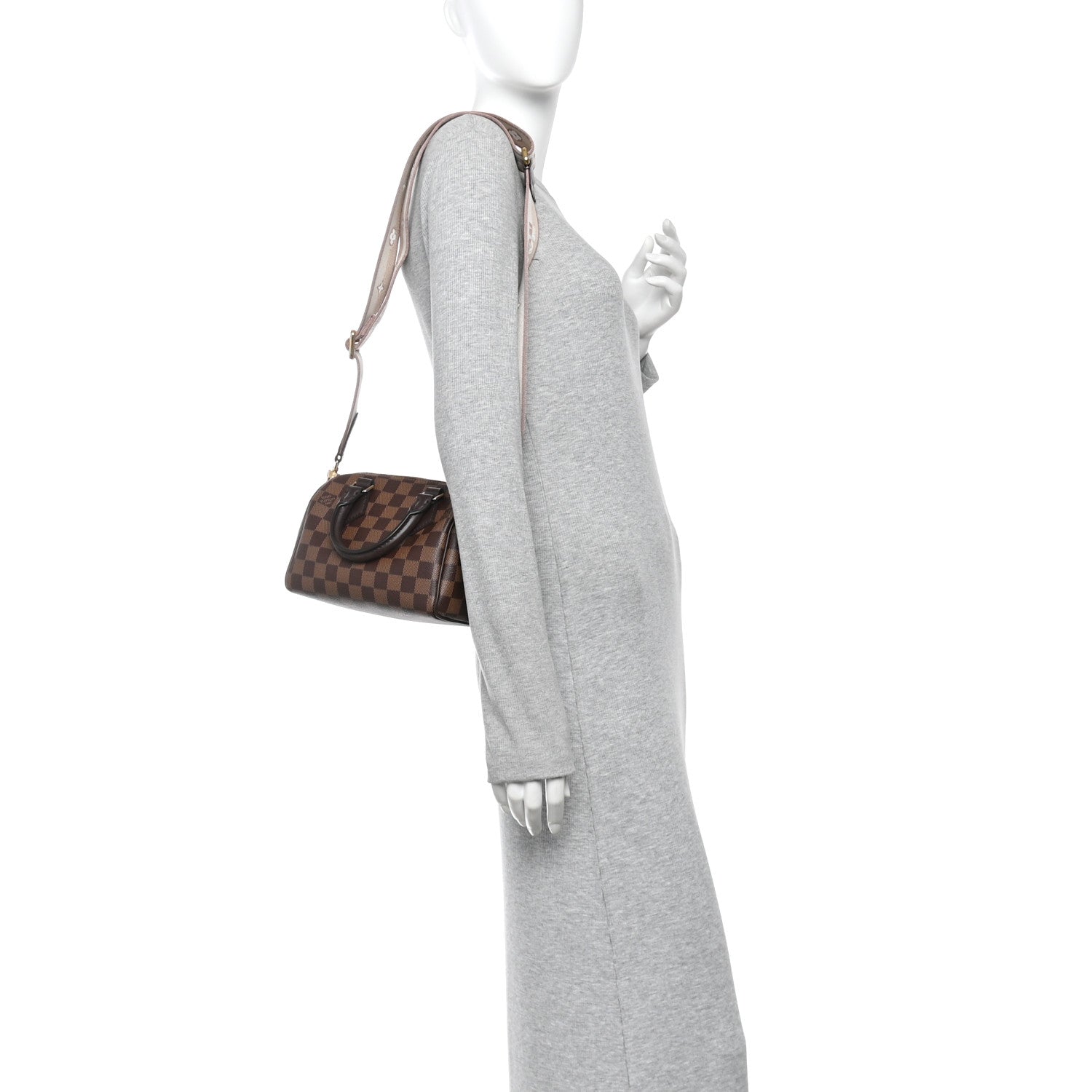 Louis Vuitton Damier Ebene Speedy Bandouliere 20 2 of 9