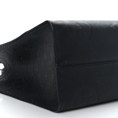 Louis Vuitton Empreinte Monogram Giant Onthego GM Black 7 of 8