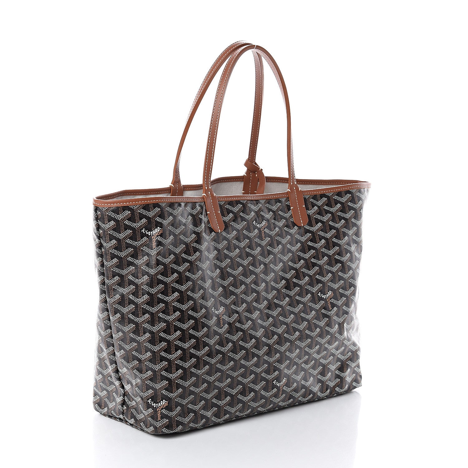 Goyard Goyardine Saint Louis PM Black Gold 2 of 8