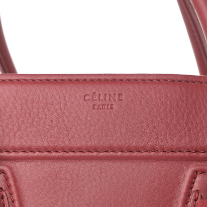 Celine Supple Calfskin Medium Phantom Luggage Coral 6 of 10