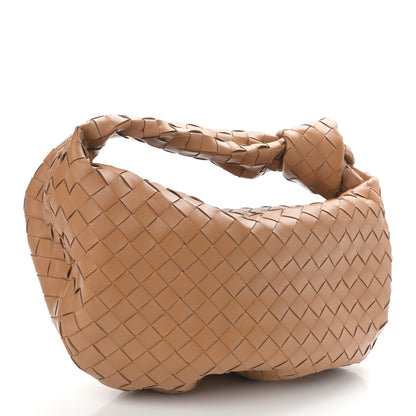 Bottega Veneta Nappa Intrecciato Teen Jodie Hobo Caramel 3 of 10