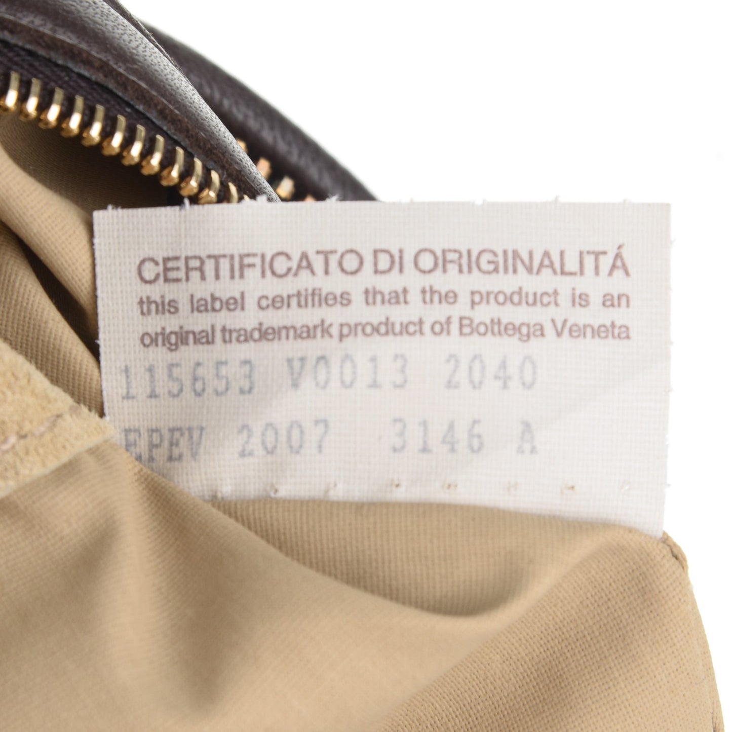 Nappa Intrecciato Medium Veneta Hobo Ebano