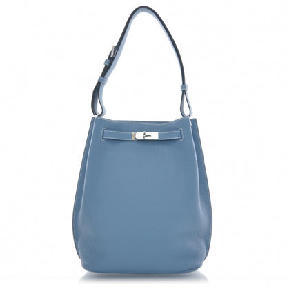 Hermes Togo SO KELLY 22 Blue Jean 1 of 10
