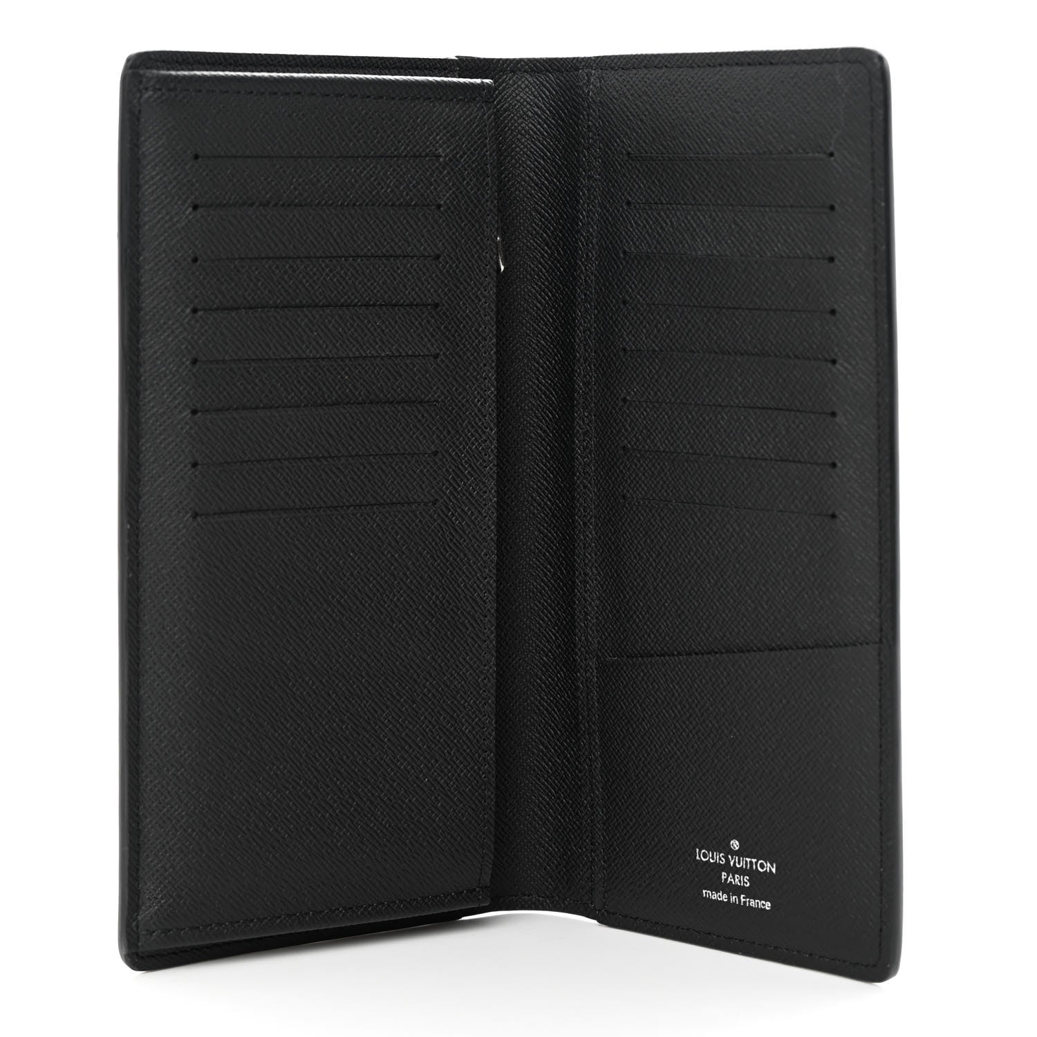 Louis Vuitton LOUIS VUITTON Taiga Brazza Wallet Ardoise 5 of 7