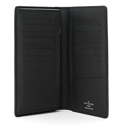 Louis Vuitton LOUIS VUITTON Taiga Brazza Wallet Ardoise 5 of 7