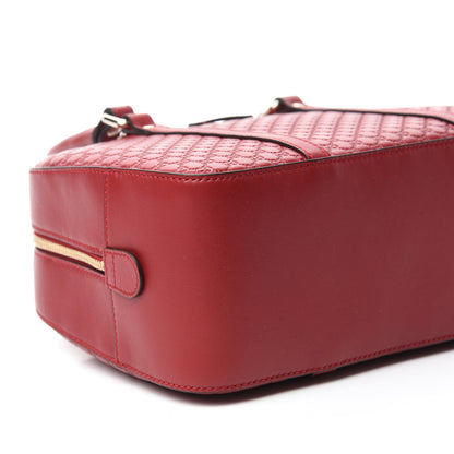 Gucci Soft Microguccissima Medium Crossbody Bag Rosso 6 of 10