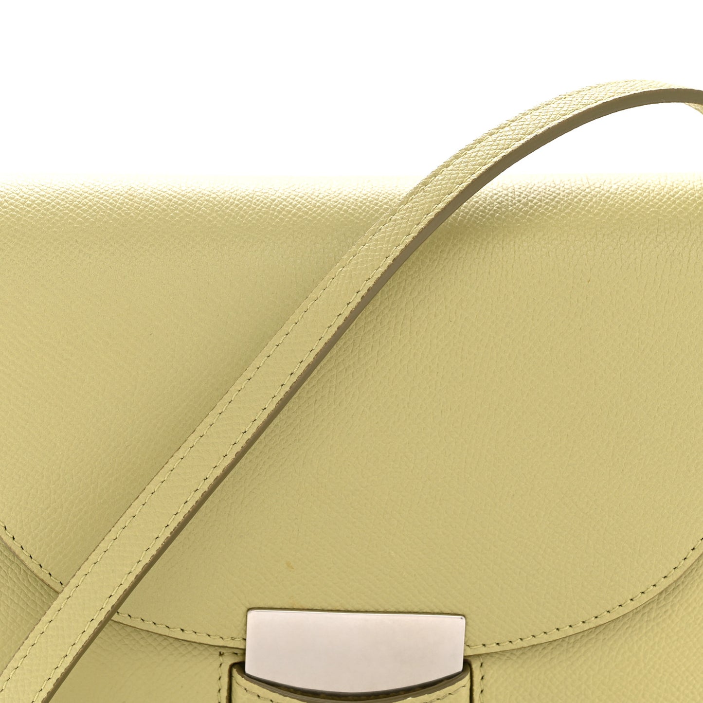 Baby Grained Calfskin Small Trotteur  Jade