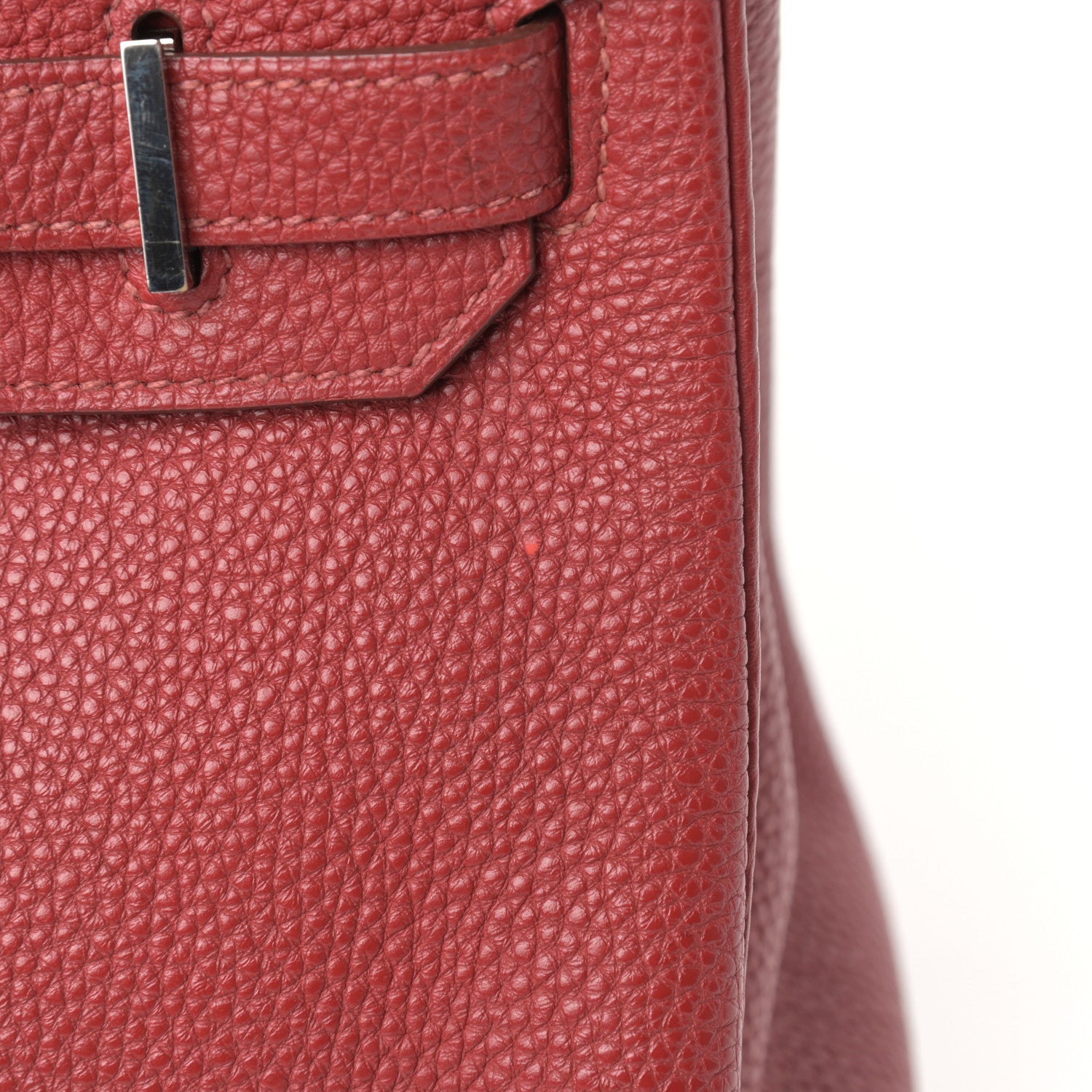 Hermes Togo Birkin 30 Rouge Garance 13 of 14