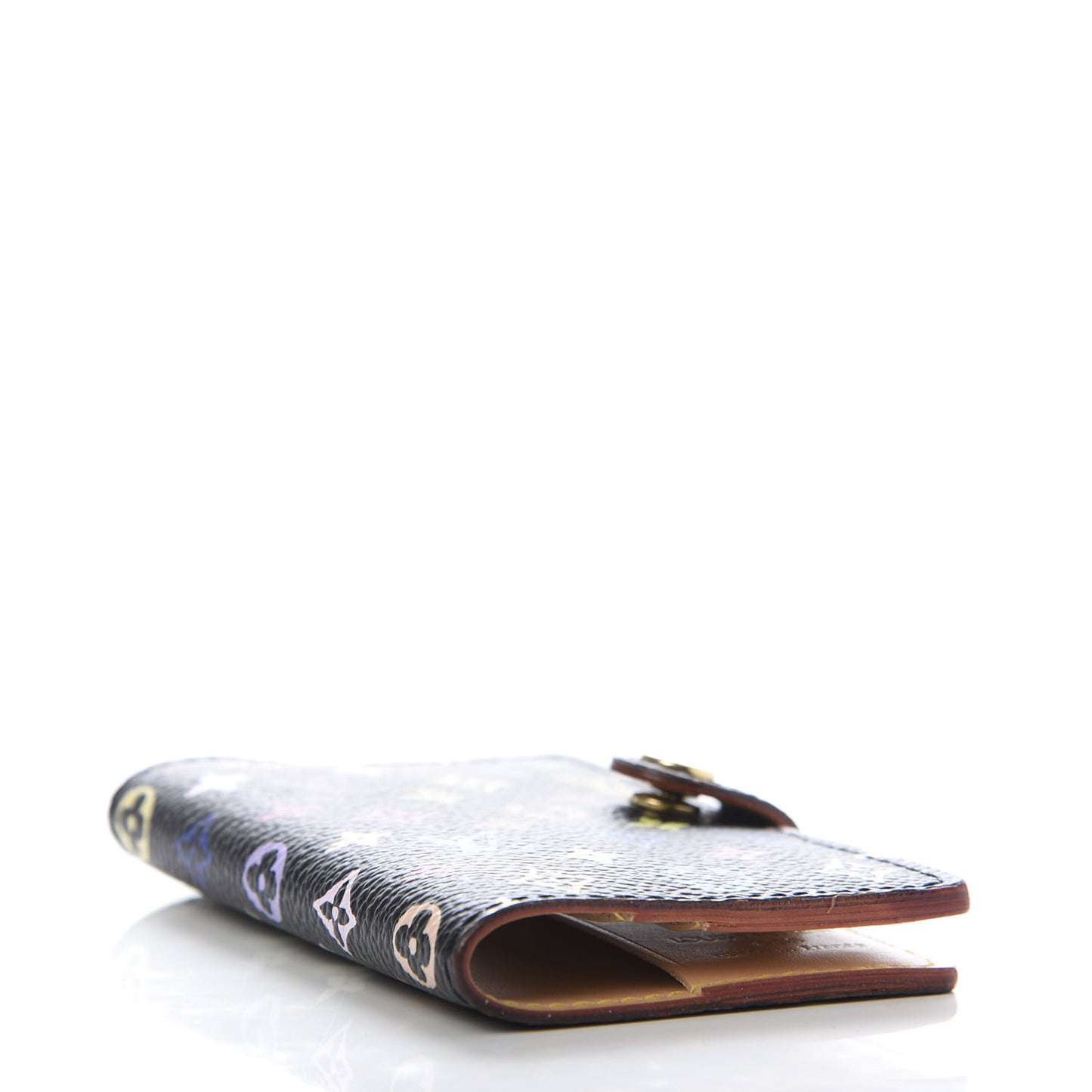 Monogram Multicolor Carnet de Bal Mini Agenda Cover Black