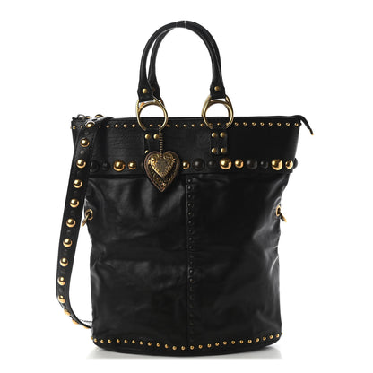 Gucci Calfskin Large Babouska Tote Black 1 of 9