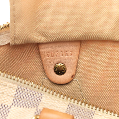 Louis Vuitton Damier Azur Speedy 30 7 of 12