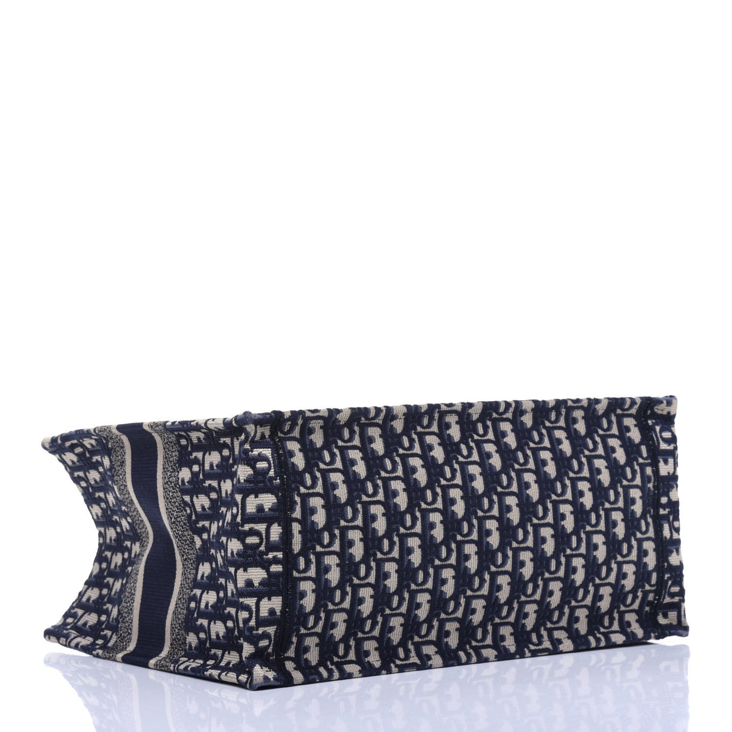 Oblique Medium Book Tote Blue Multicolor