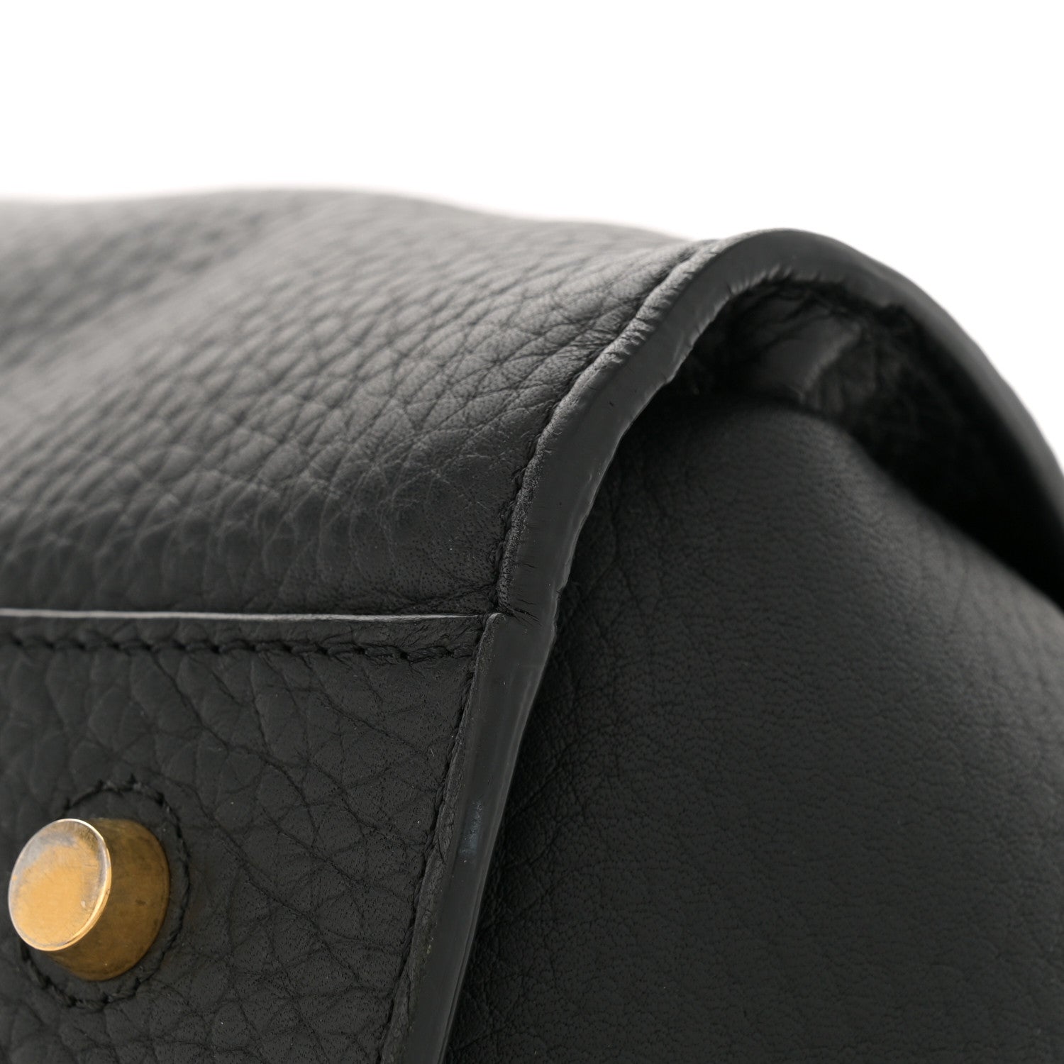Mulberry Heavy Grain Iris Tote Black 16 of 16