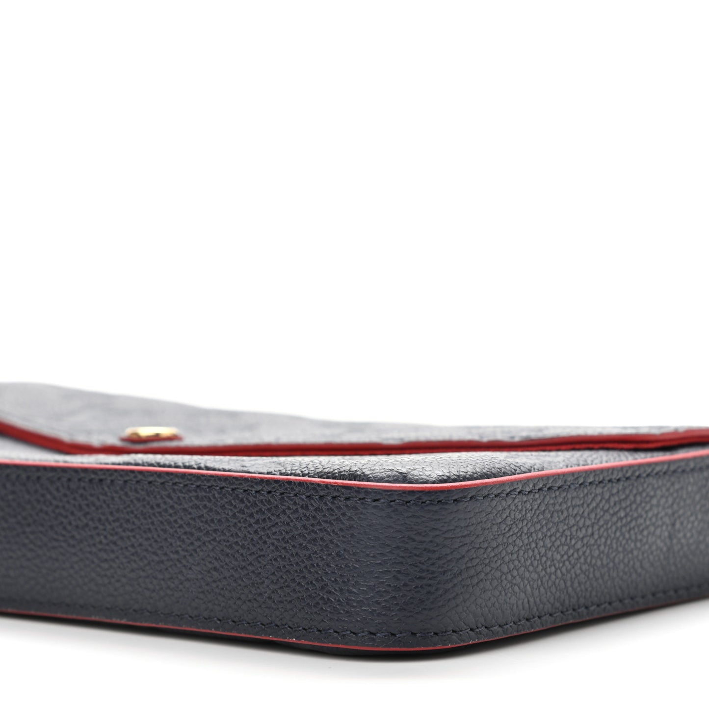 Empreinte Pochette Felicie Chain Wallet Marine Rouge