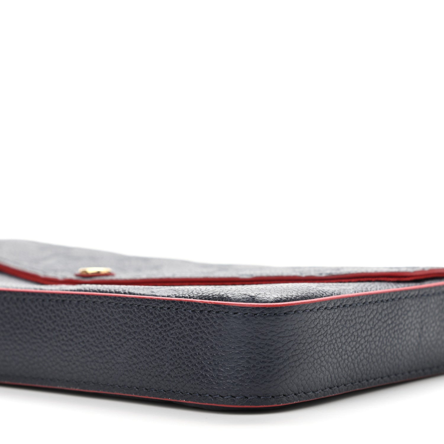 Louis Vuitton Empreinte Pochette Felicie Chain Wallet Marine Rouge 10 of 11