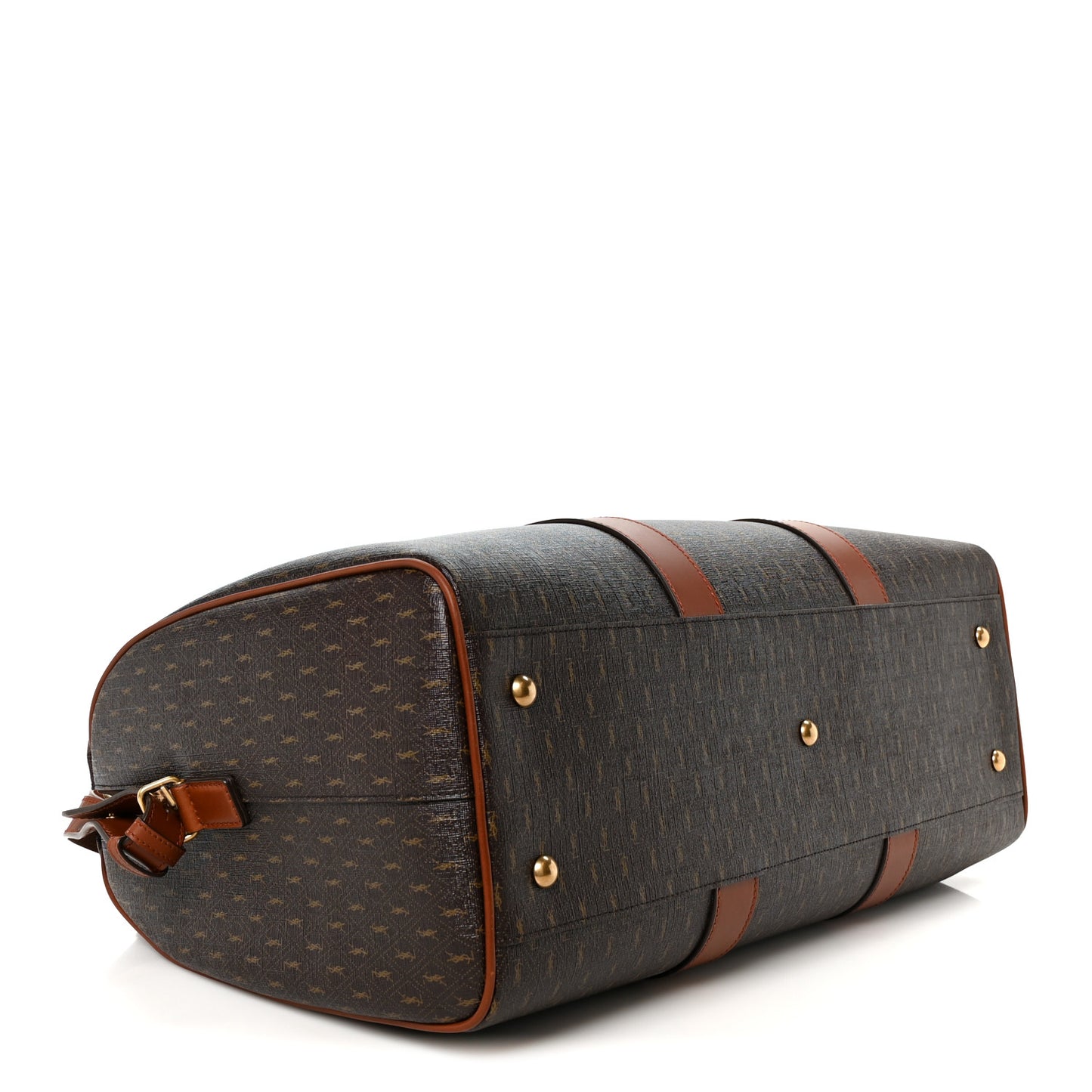 Canvas Smooth Calfskin Le Monogramme 48H Duffle Chestnut