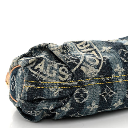 Louis Vuitton Denim Raye Mini Pleaty 8 of 9