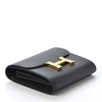 Hermes Epsom Constance Short Wallet Black 3 of 8