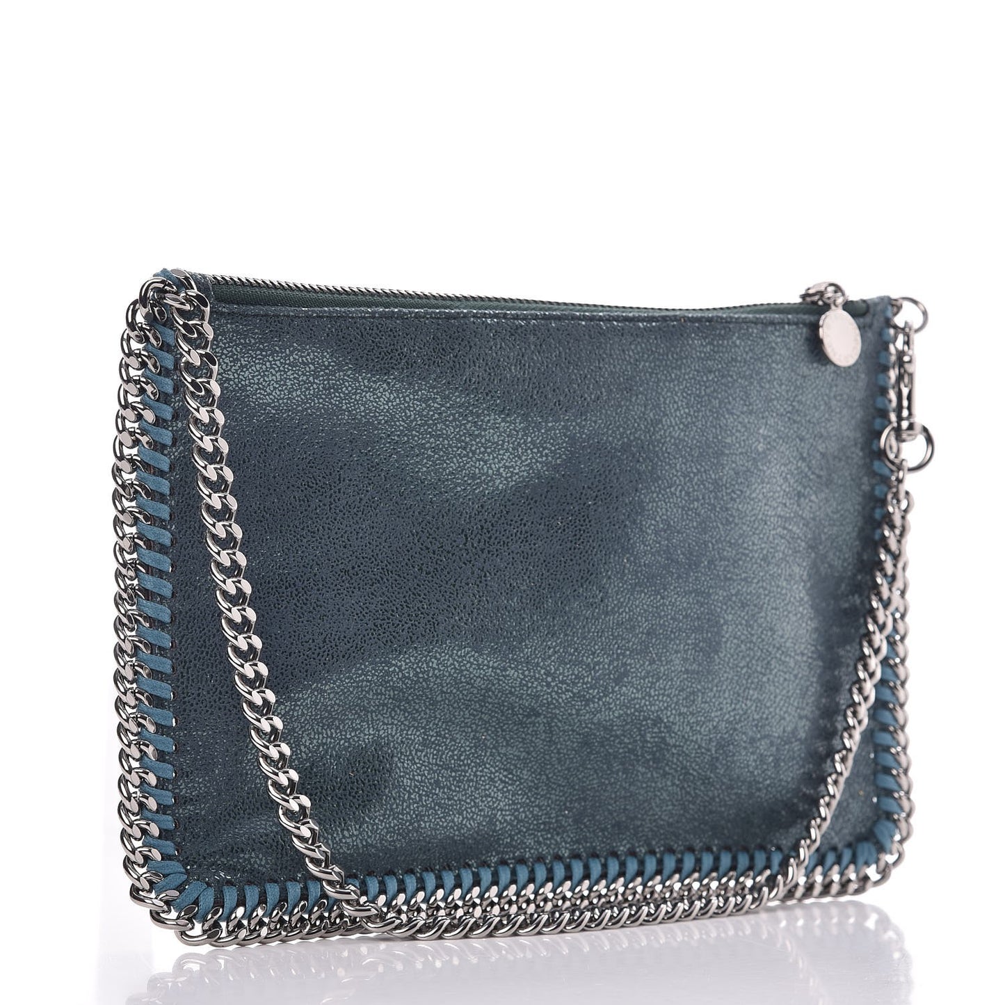 Shaggy Deer Falabella Clutch Petroleum