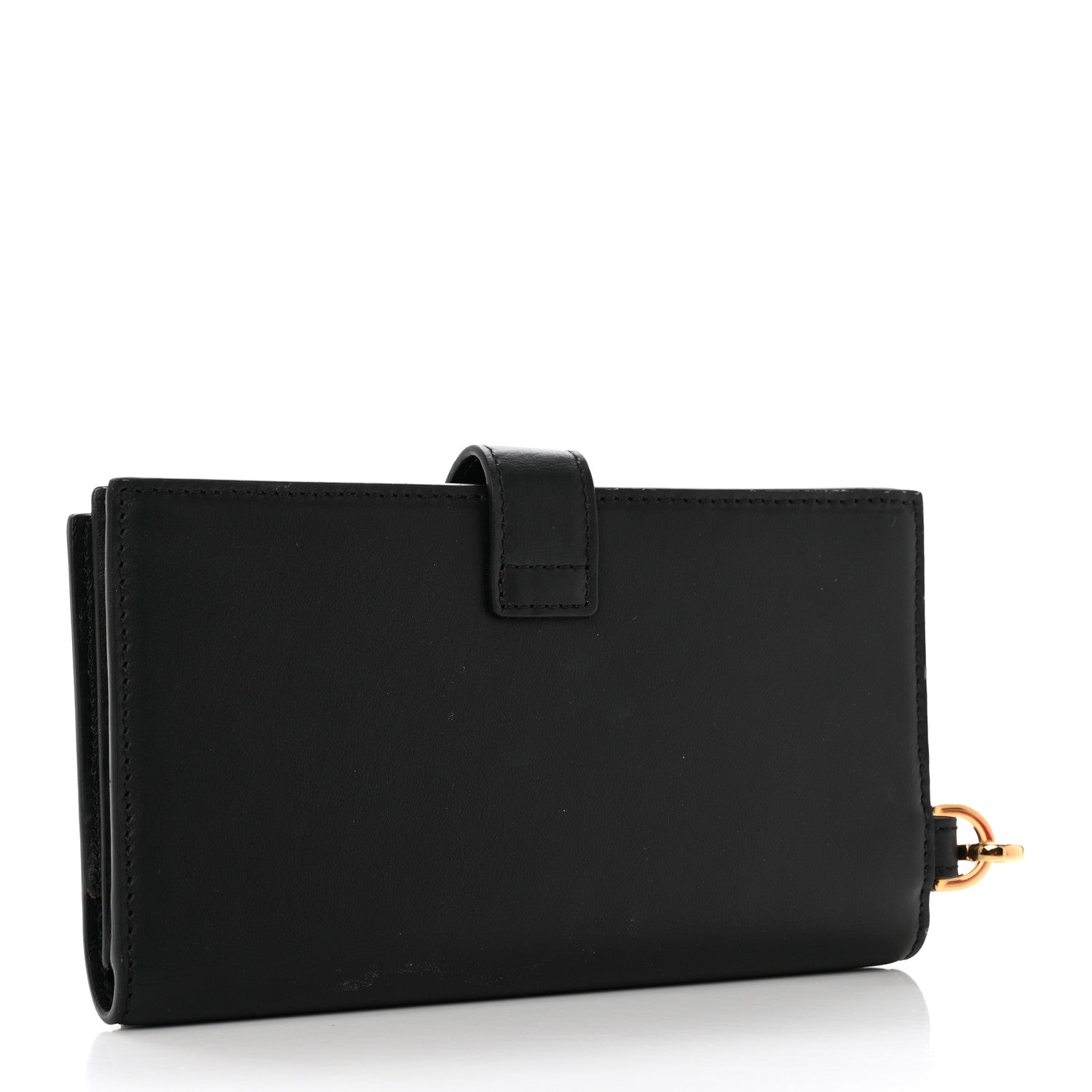 Versace Vitello Medusa Iphone Wristlet Wallet Black 3 of 9