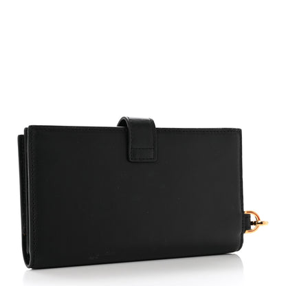 Versace Vitello Medusa Iphone Wristlet Wallet Black 3 of 9