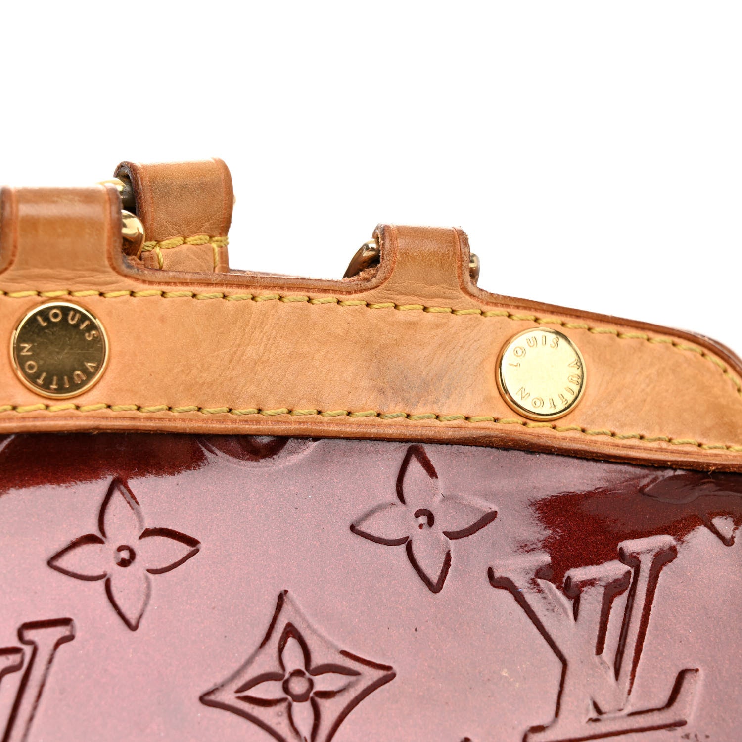 Louis Vuitton Vernis Brea MM Amarante 10 of 11
