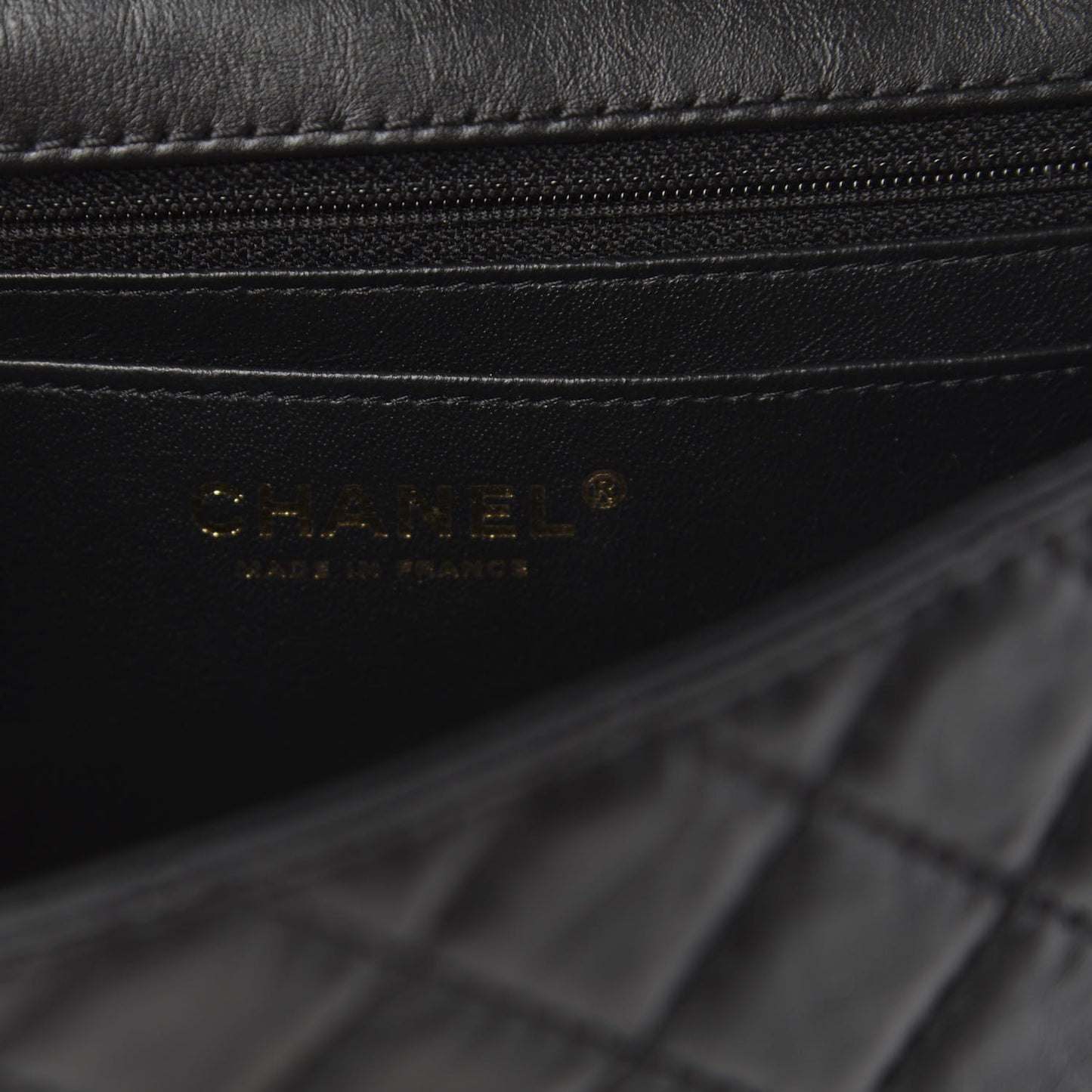 Aged Calfskin Quilted 2.55 Reissue Mini Flap Black