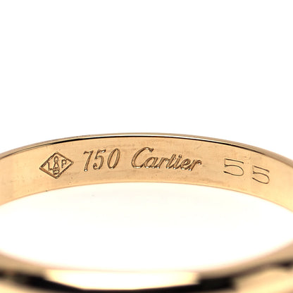 Cartier 18K Yellow Gold 2.5mm 1895 Wedding Band Ring 55 7.25 4 of 4