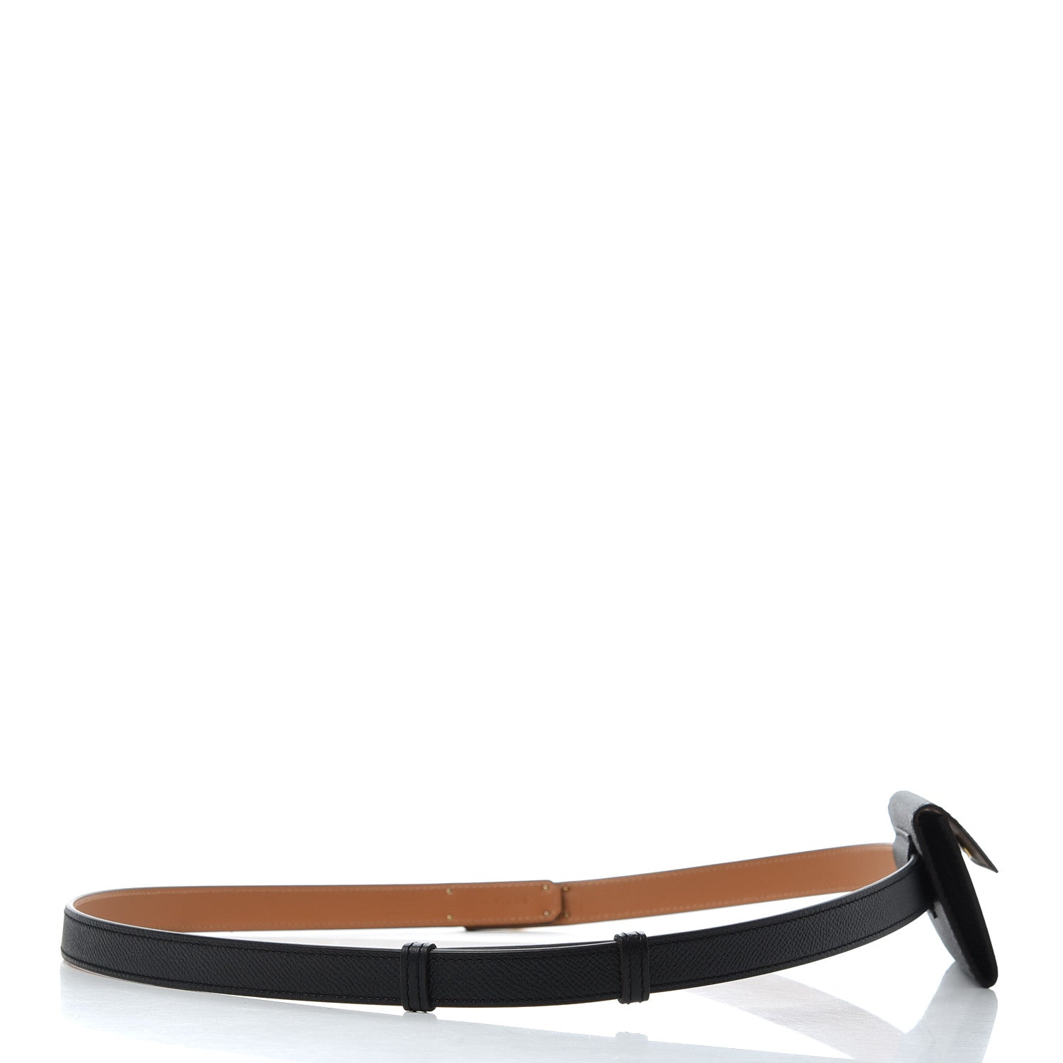 Hermes Epsom Kelly Pocket Belt Black 2 of 3