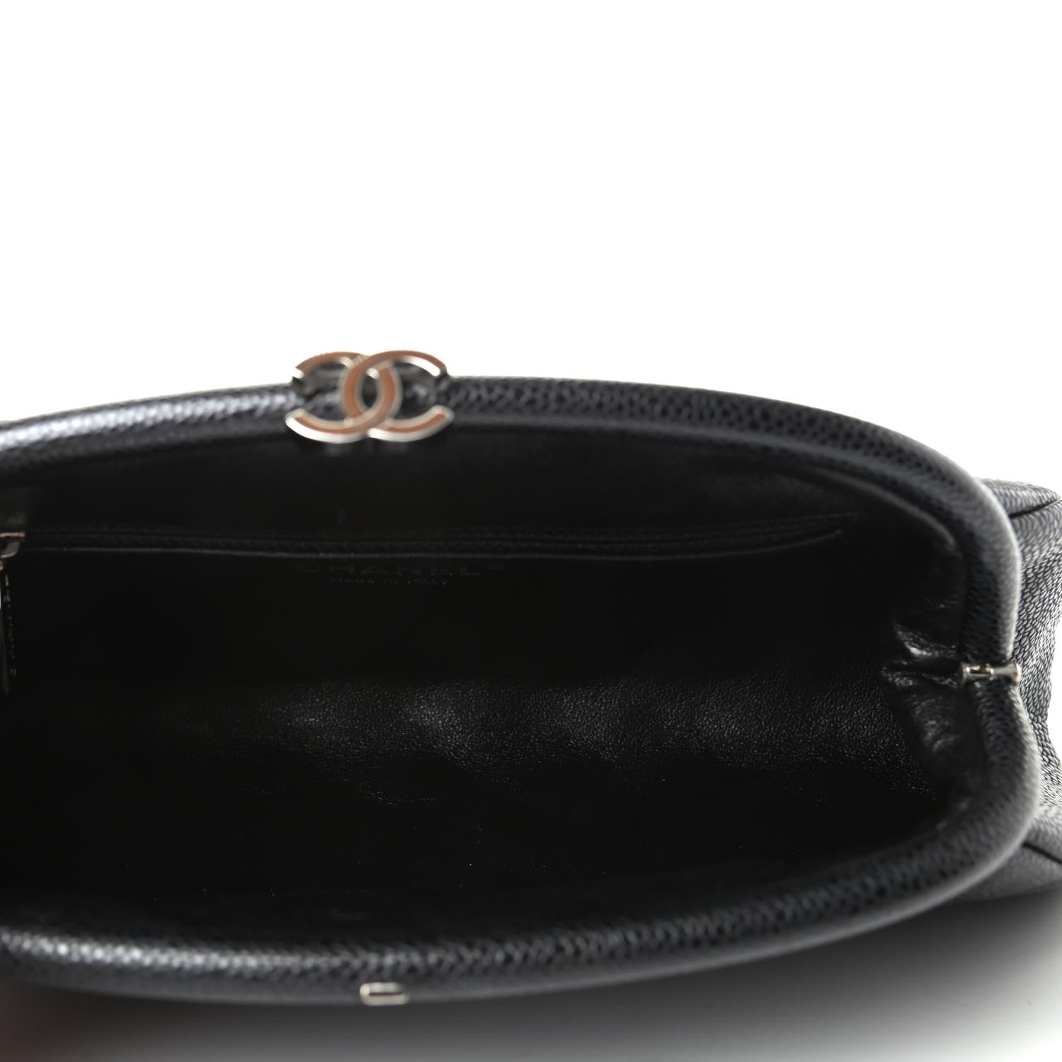 Chanel Caviar Quilted Timeless Clutch Black 5 of 7