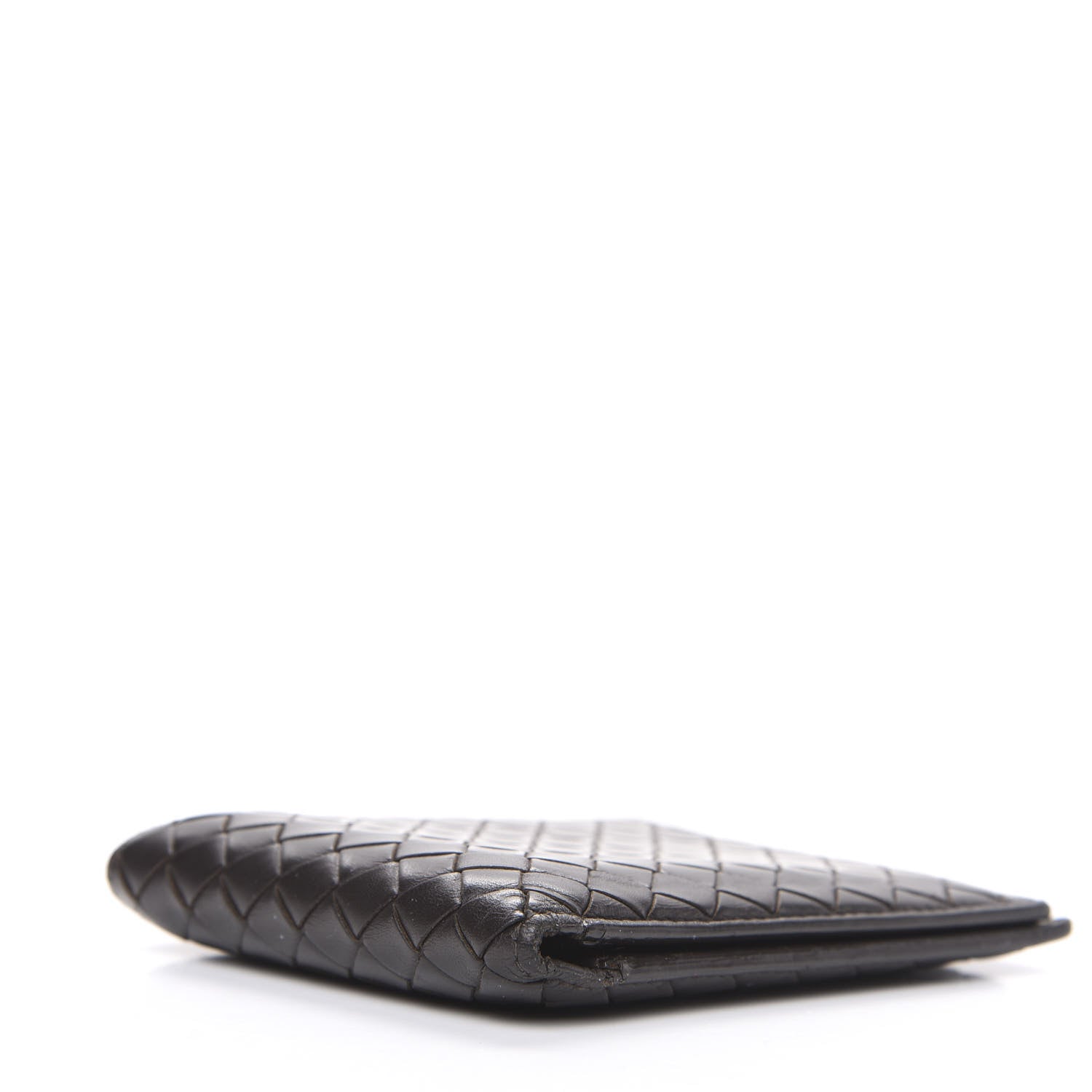 Bottega Veneta Nappa Intrecciato Bi-Fold Wallet Ebano 3 of 7