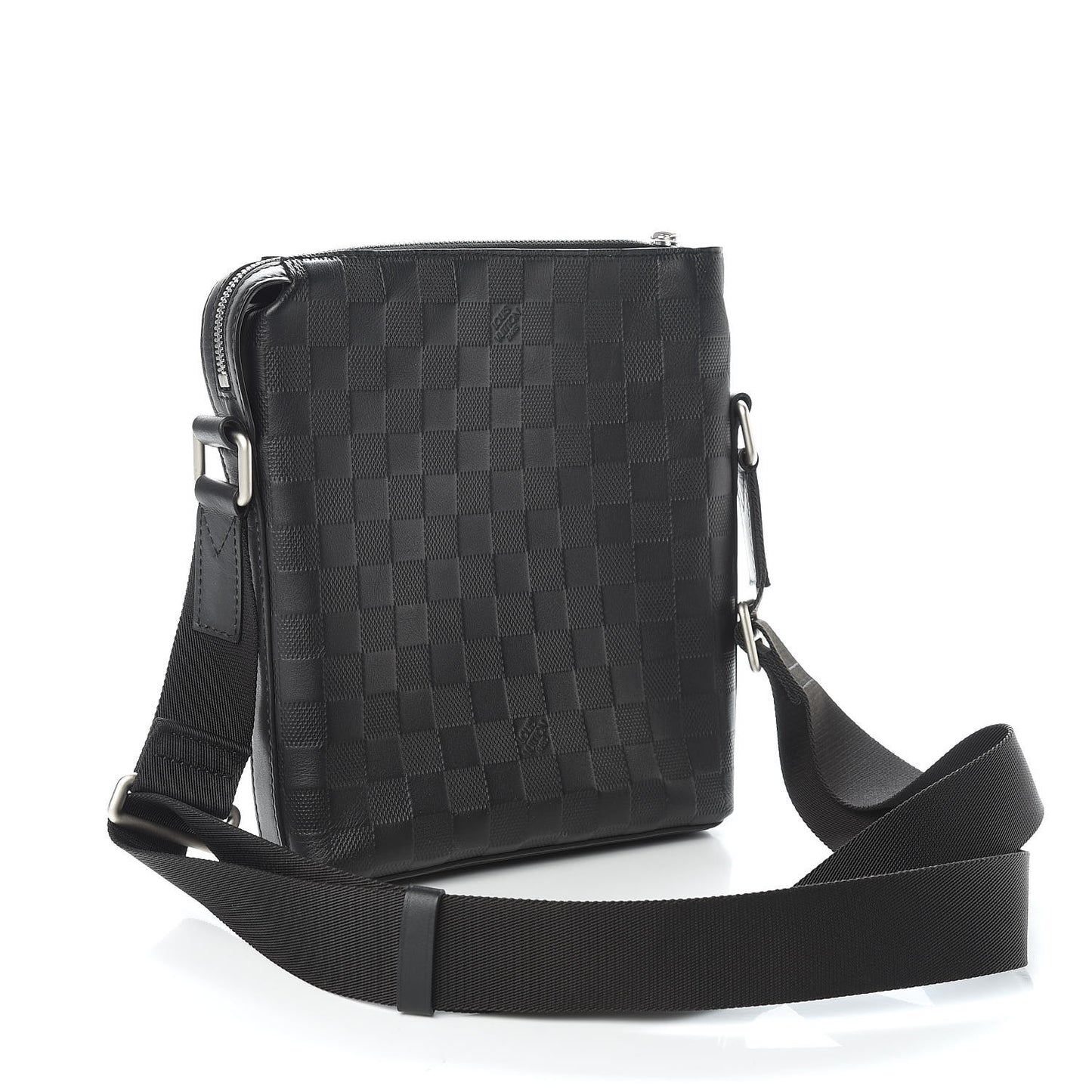 Damier Infini Discovery Messenger BB Onyx