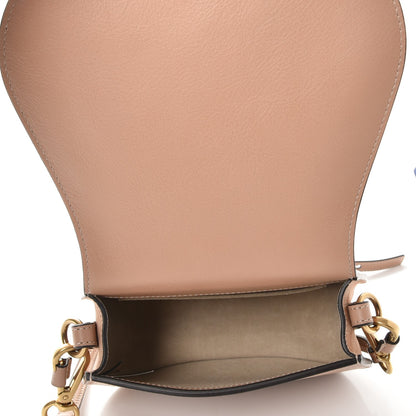 Chloe Calfskin Suede Small Nile Bracelet Bag Biscotti Beige 6 of 8