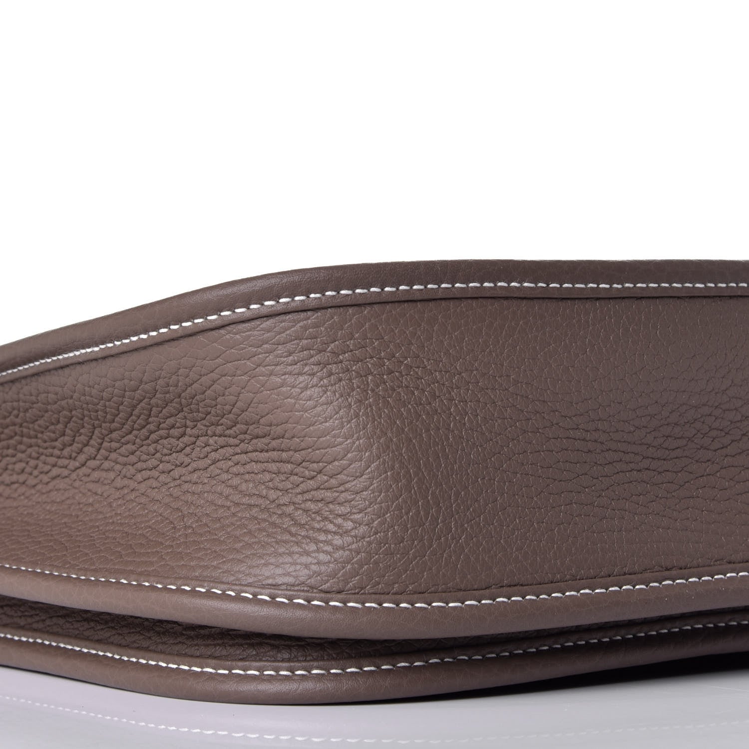 Hermes Taurillon Clemence Evelyne III PM Etoupe 7 of 9