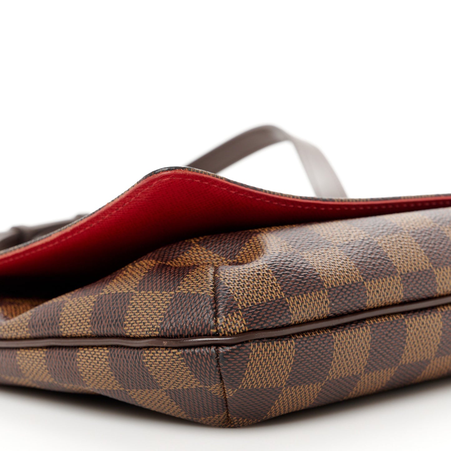 Damier Ebene Musette Tango Long Strap