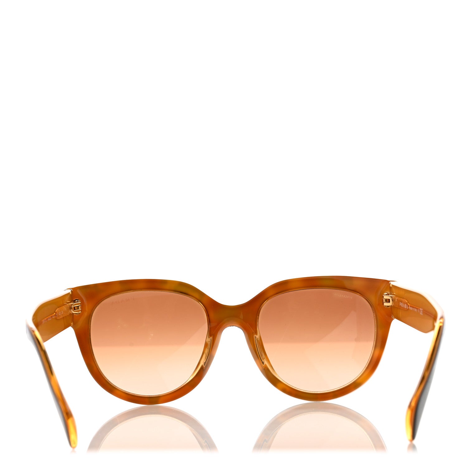 Prada Acetate Sunglasses SPR 17O Tortoise 8 of 9