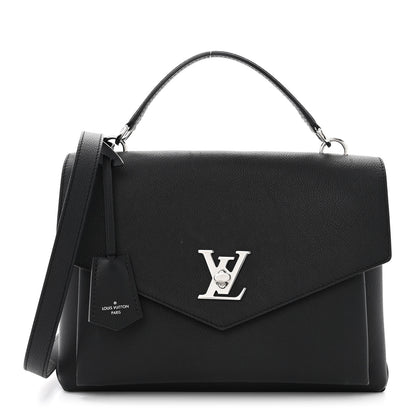 Louis Vuitton Soft Calfskin My Lockme Top Handle Black 1 of 11