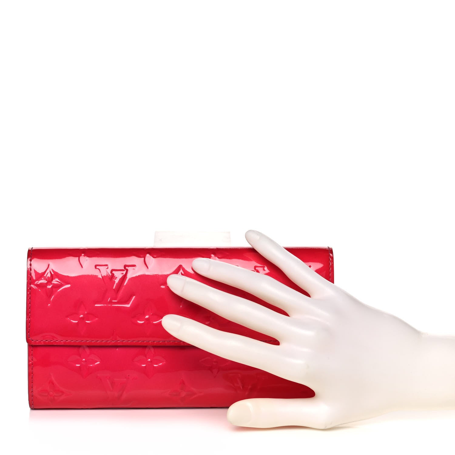 Louis Vuitton Vernis Sarah Wallet Rose Pop 2 of 15
