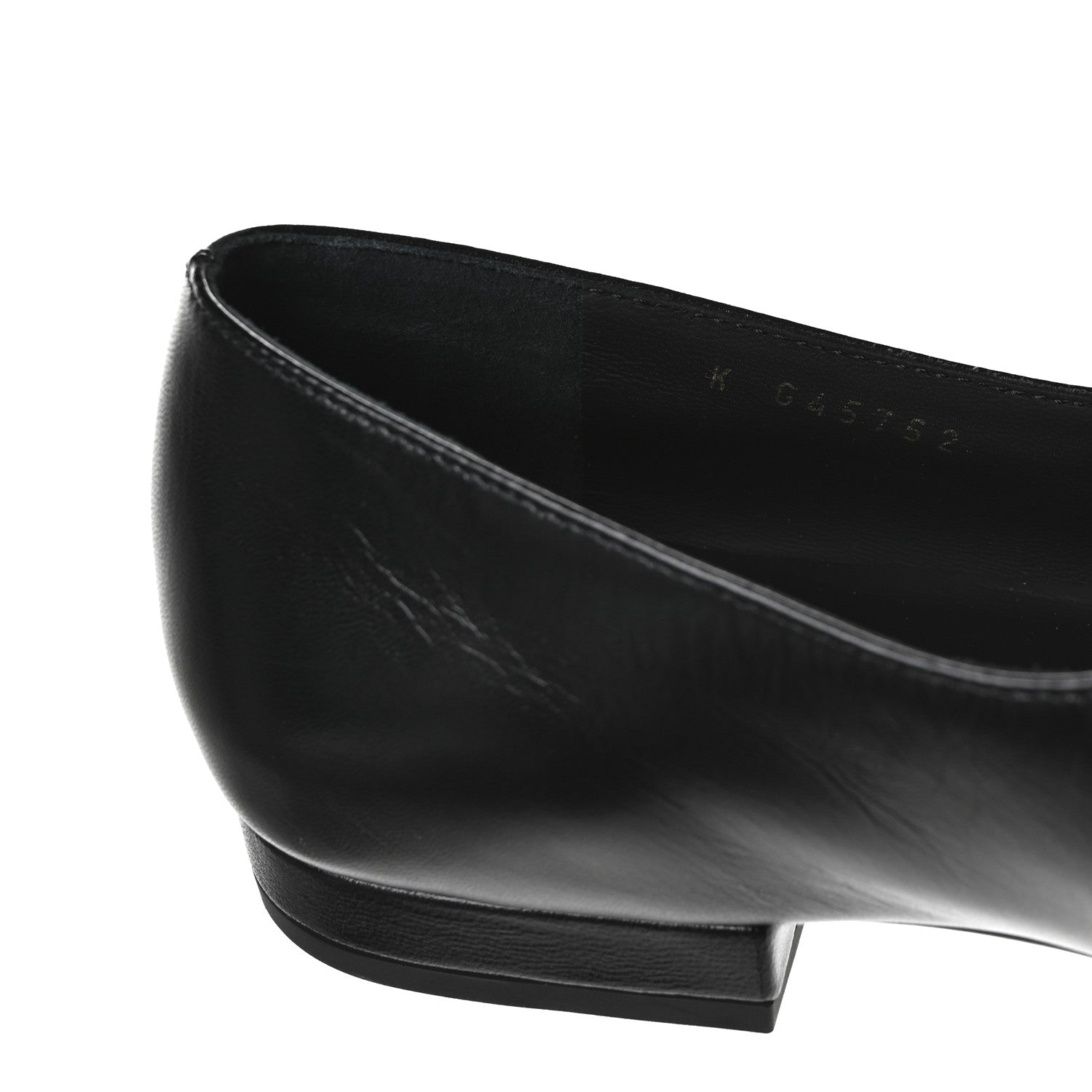 Chanel Goatskin Pearl Mary Janes Flats 39.5 Black 8 of 8
